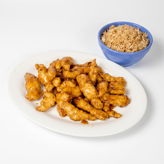 Orange Chicken Platter